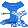 Frenchie Duo Reversible Harness - Solid Royal Blue