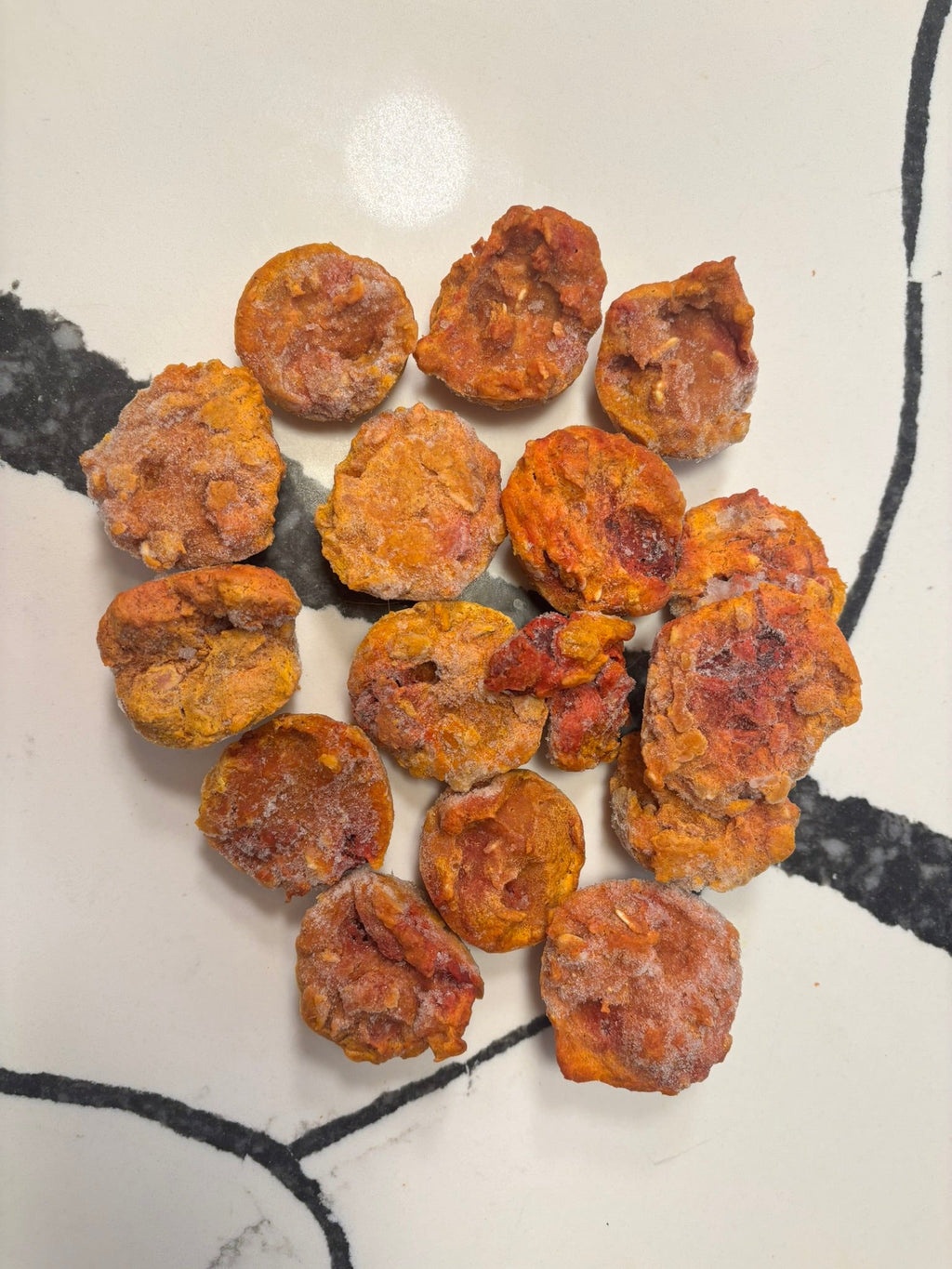 Beet Pumpkin Muffins Dog Treats