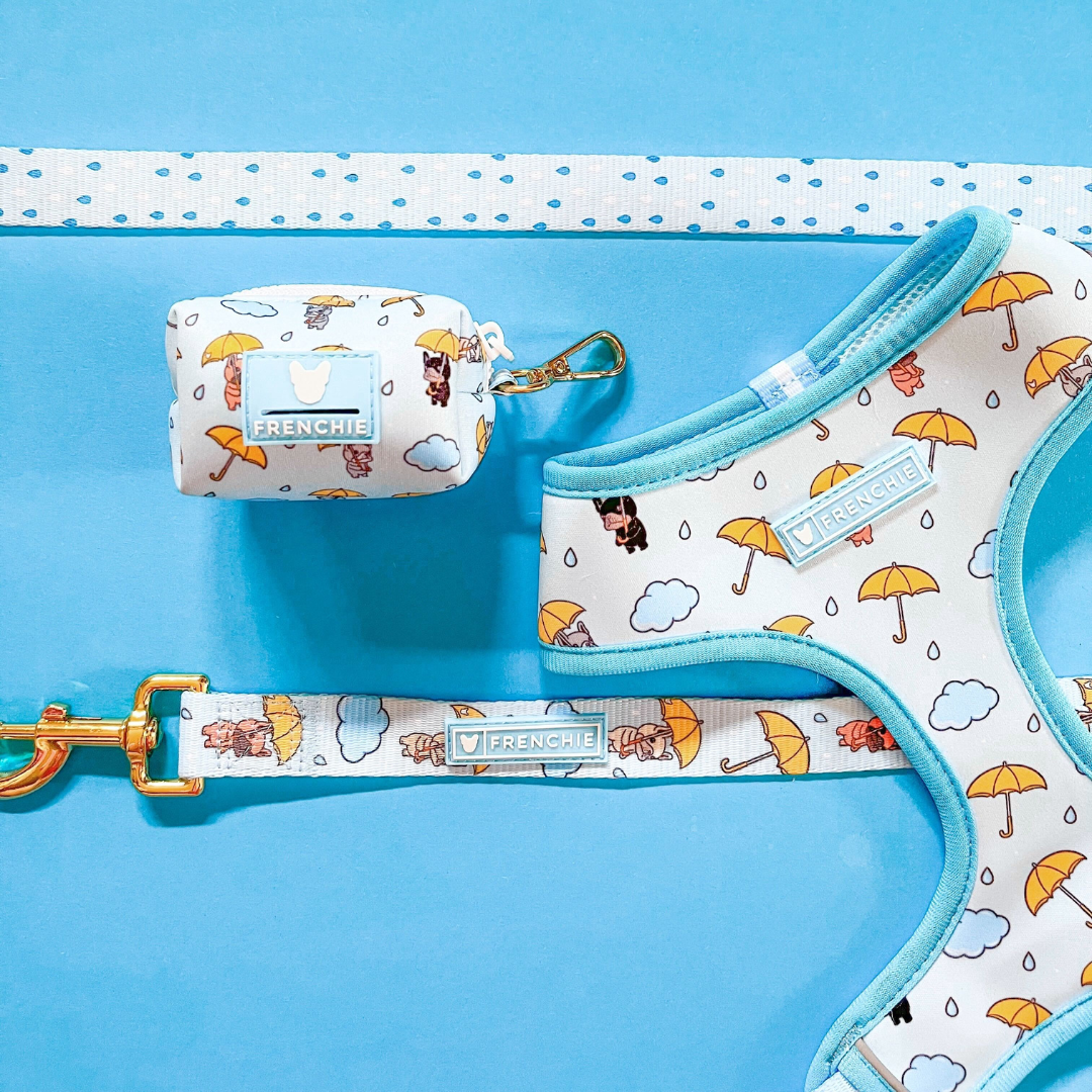 Frenchie Poo Bag Holder - It's Raining Frenchies