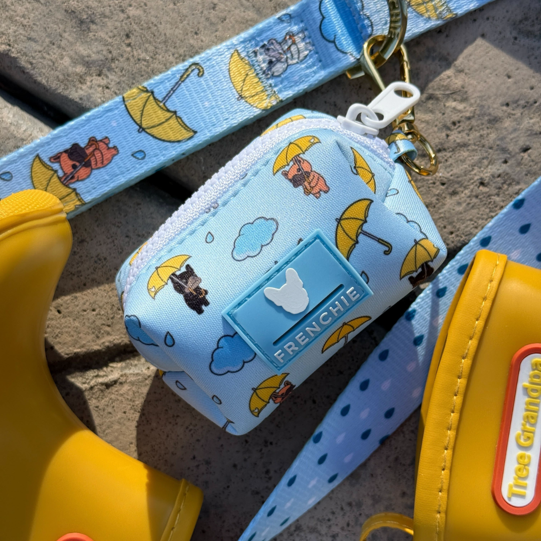 Frenchie Poo Bag Holder - It's Raining Frenchies