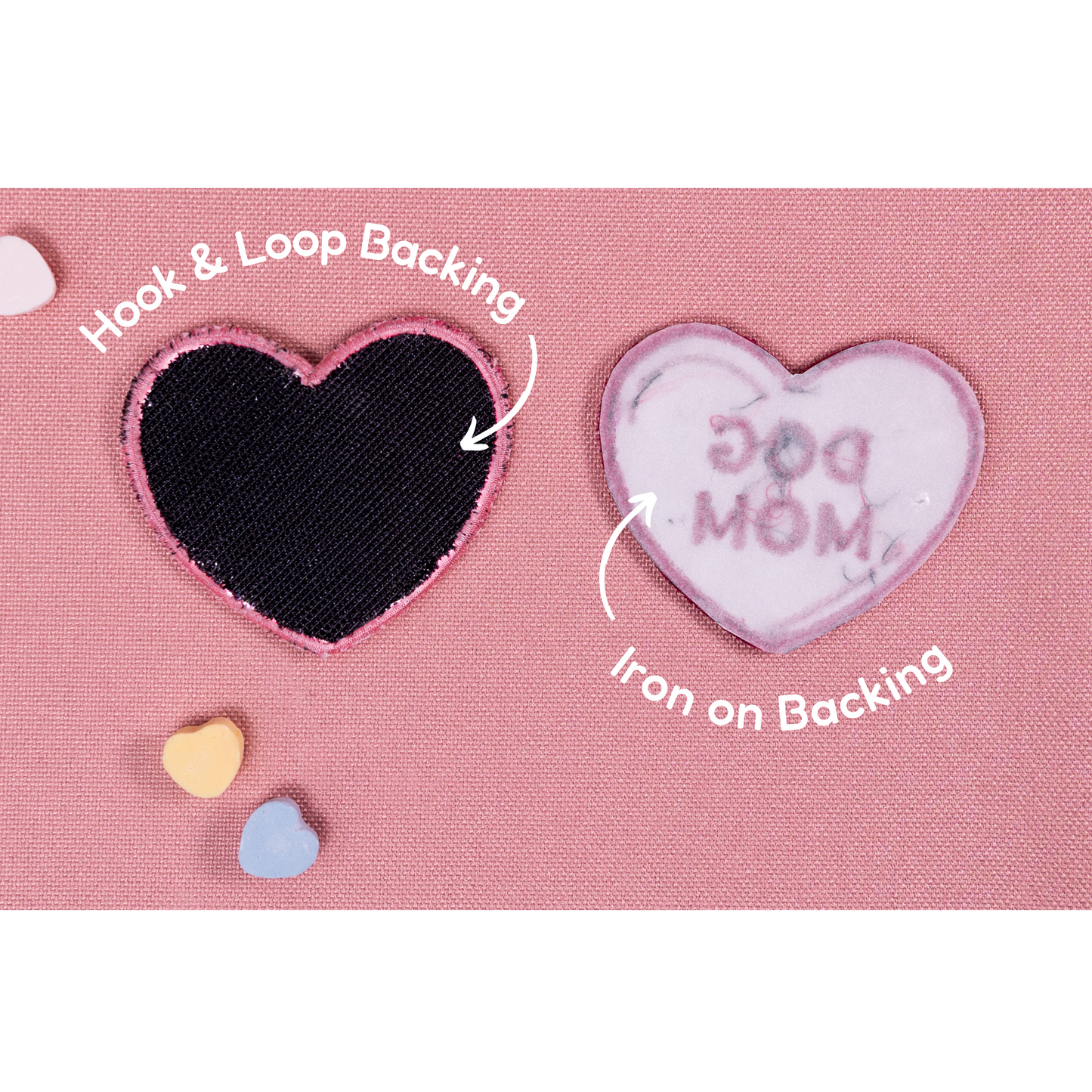 Dog Mom Heart Patch