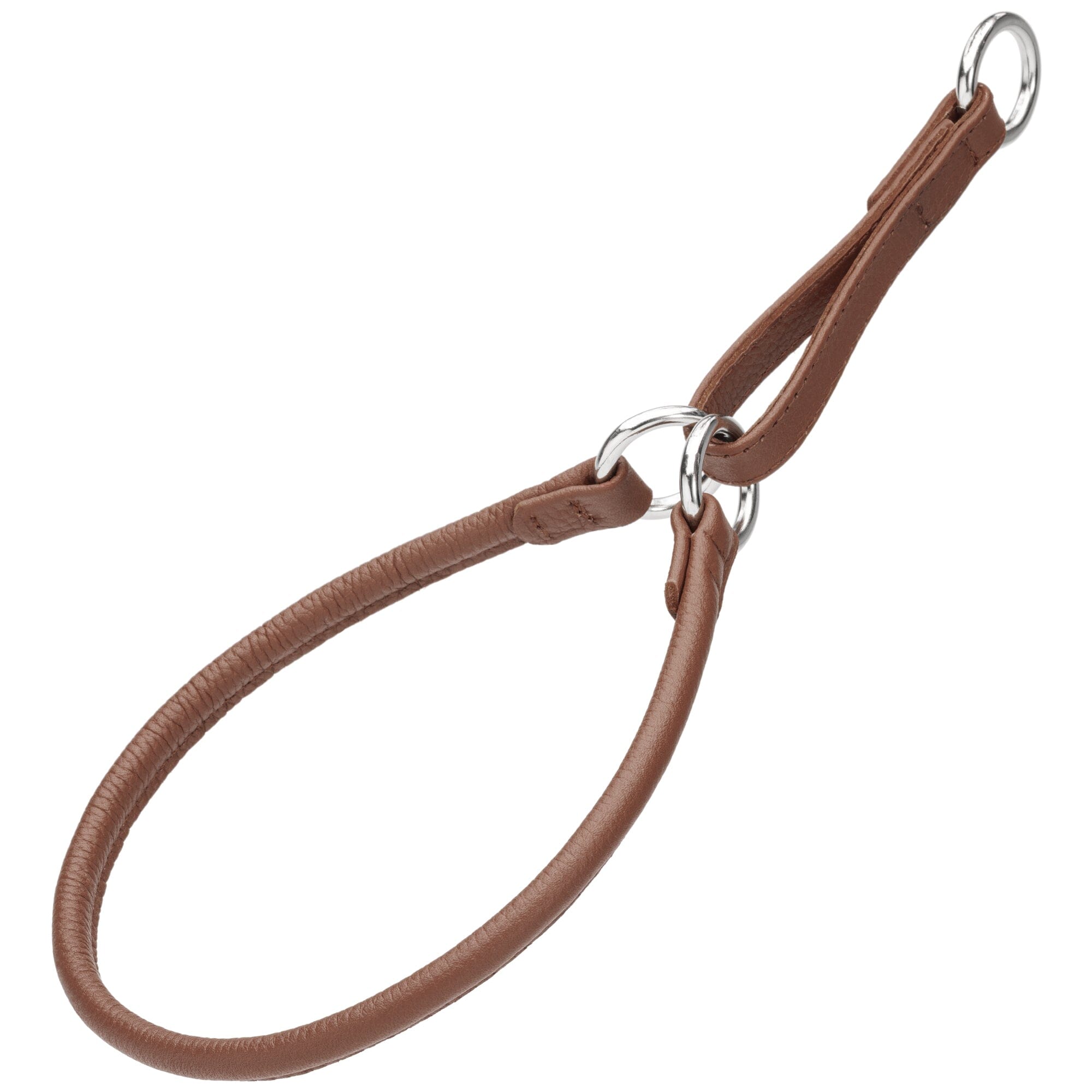 Soft Leather Round Martingale Collar