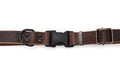 Celtic Sport Chocolate Leather Dog Collar