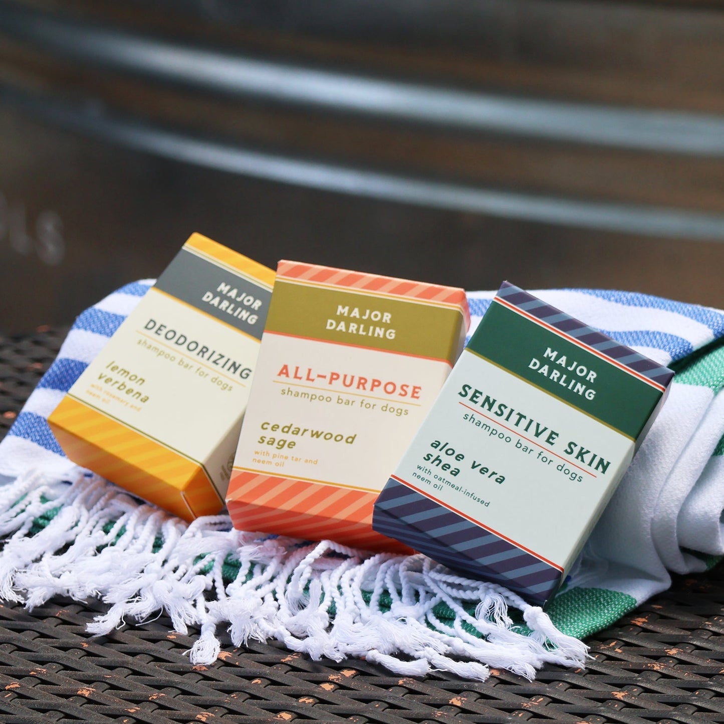 dog shampoo bar / calming