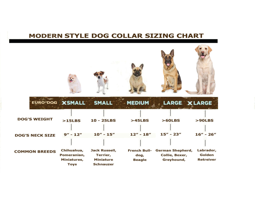 Modern Style Quick-Release Khaki Leather Dog Collar