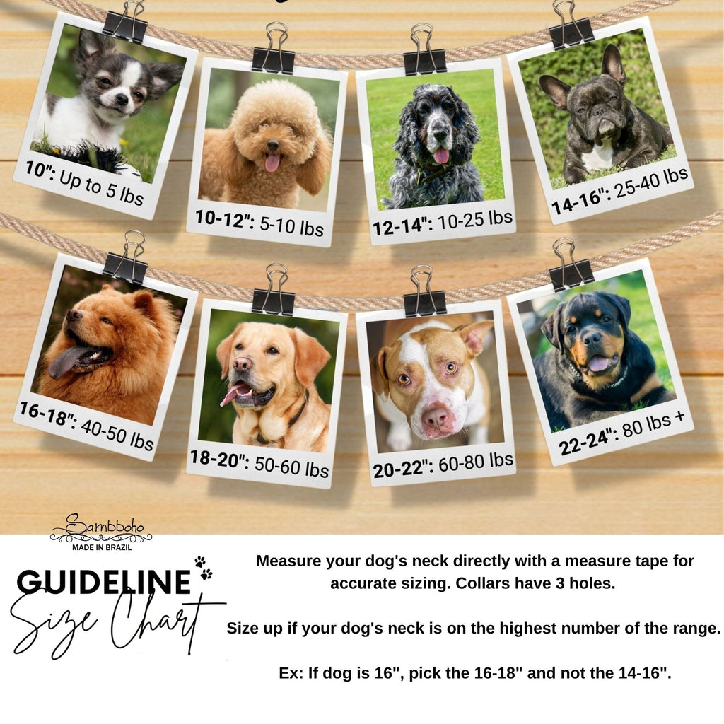 USA Sambboho dog collar