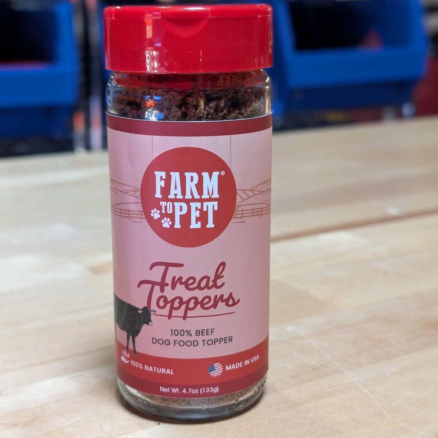Treat Topper Beef Dog Food Topper | Powdered Meal Topper for Pets