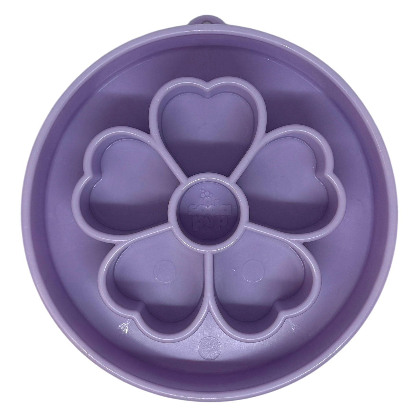 Flower Design eBowl Enrichment Slow Feeder Bowl for Dogs
