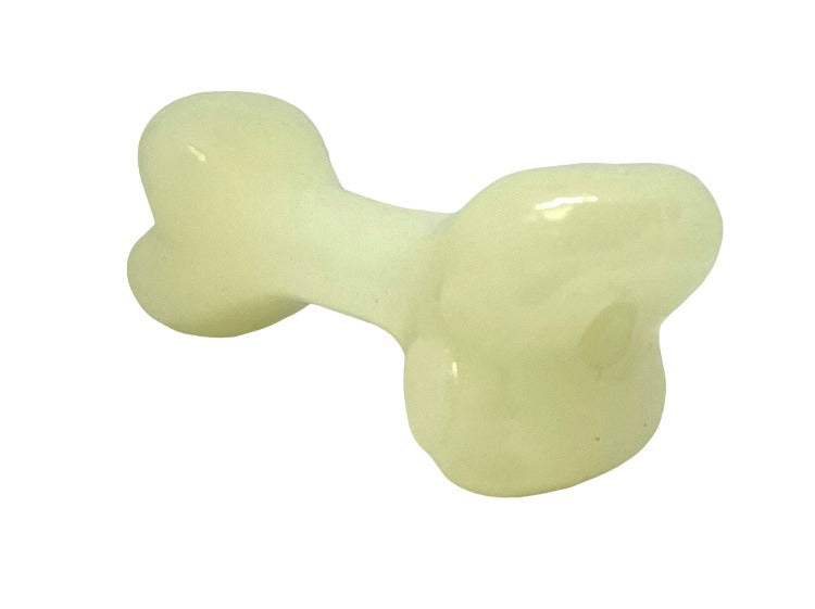 PUP-X Synthetic Rubber Chewing & Floating Bone Toy - Glow in the Dark