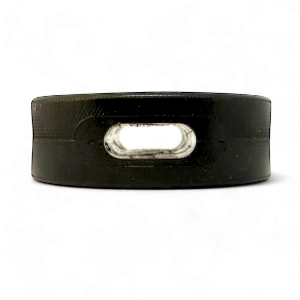 Hockey Puck Durable PUP-X Rubber Treat Holder and Chew Toy