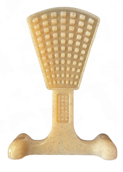 Waffle Tower Nylon Chew & Enrichment Toy | 2-in-1 for Aggressive Chewers | SodaPup