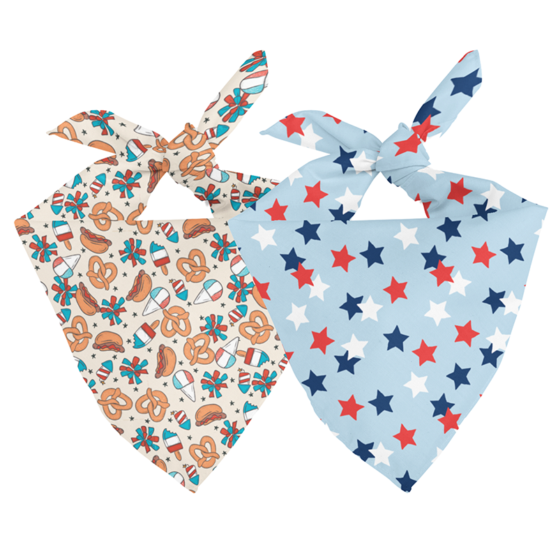 Patriotic Summer Dog Bandana