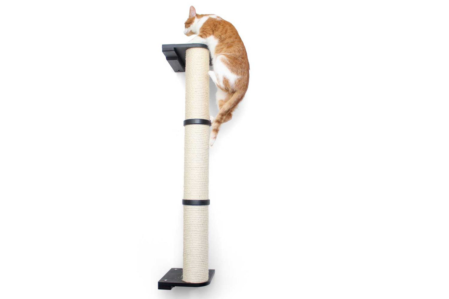 Wall Mounted Cat Climbing Pole - Sisal
