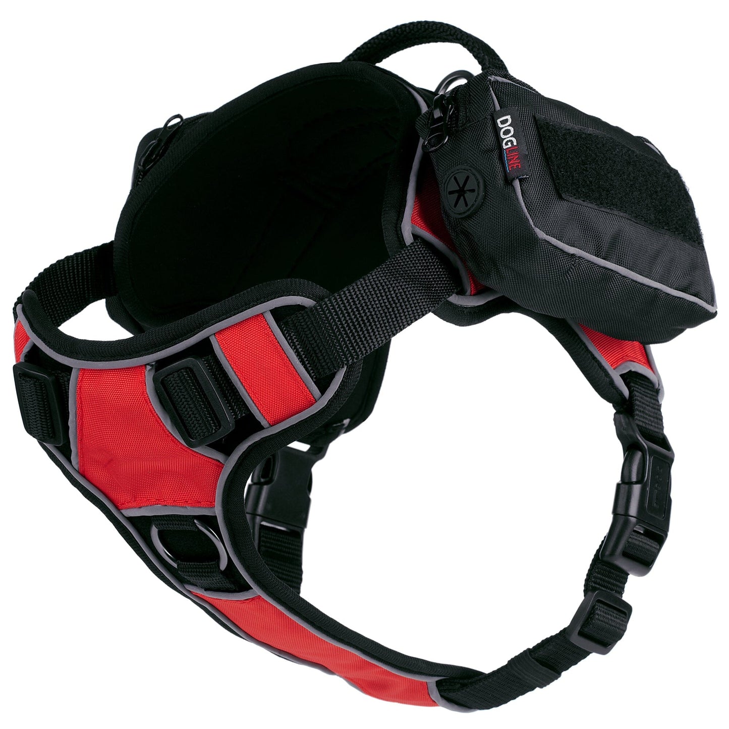 Quest Removable Utility Saddlebags + Built-In Waste Bag Dispenser