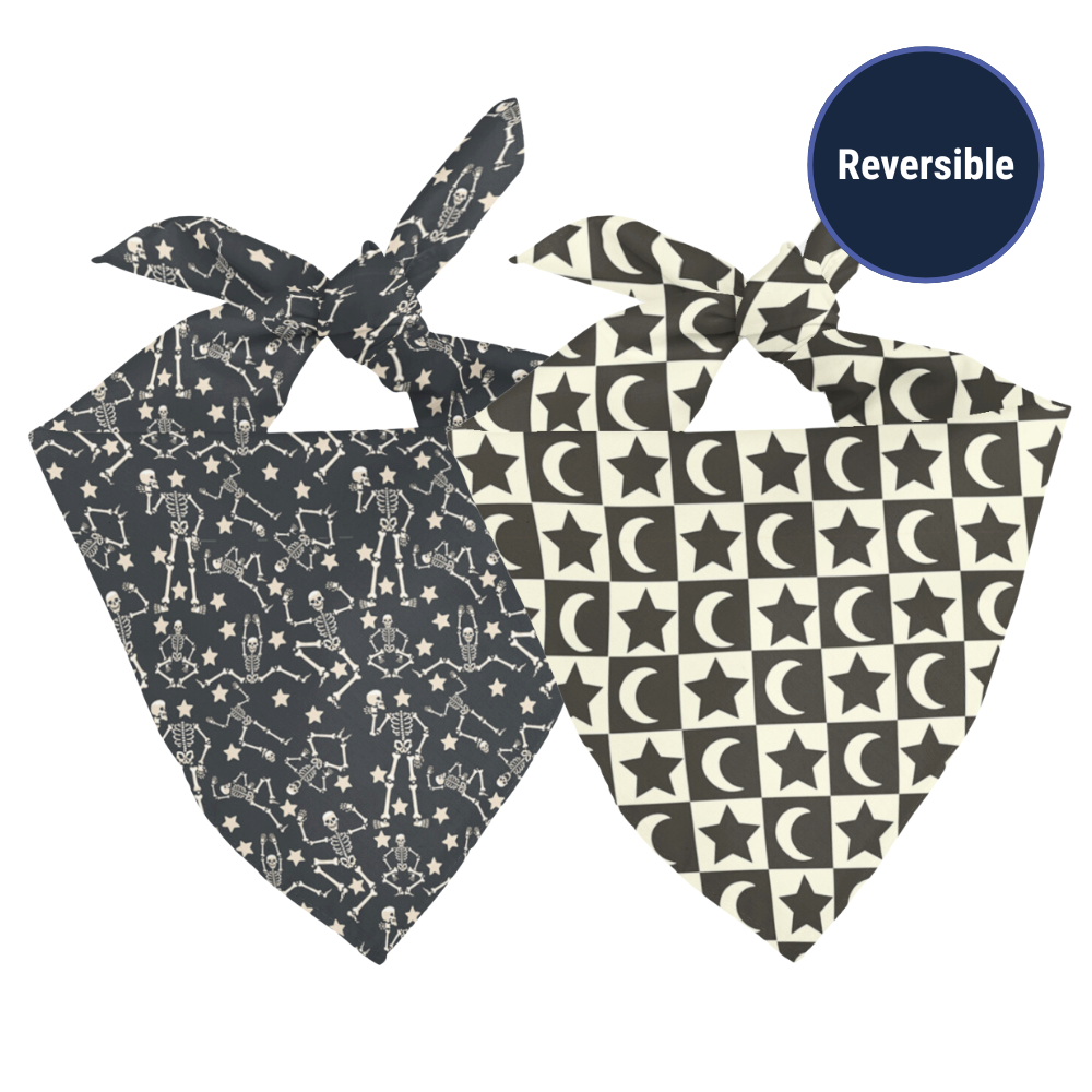 Skeleton Dog Bandana