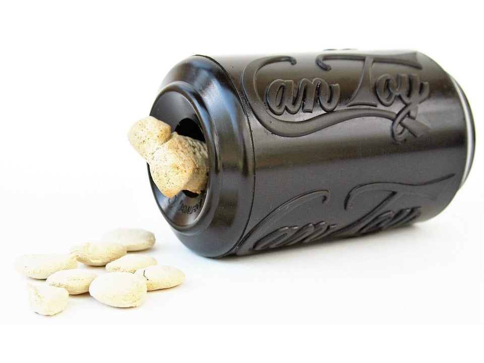 SP Magnum Can Toy eDispenser Ultra Durable Rubber Chew Toy & Treat Dispenser - Power Chewers