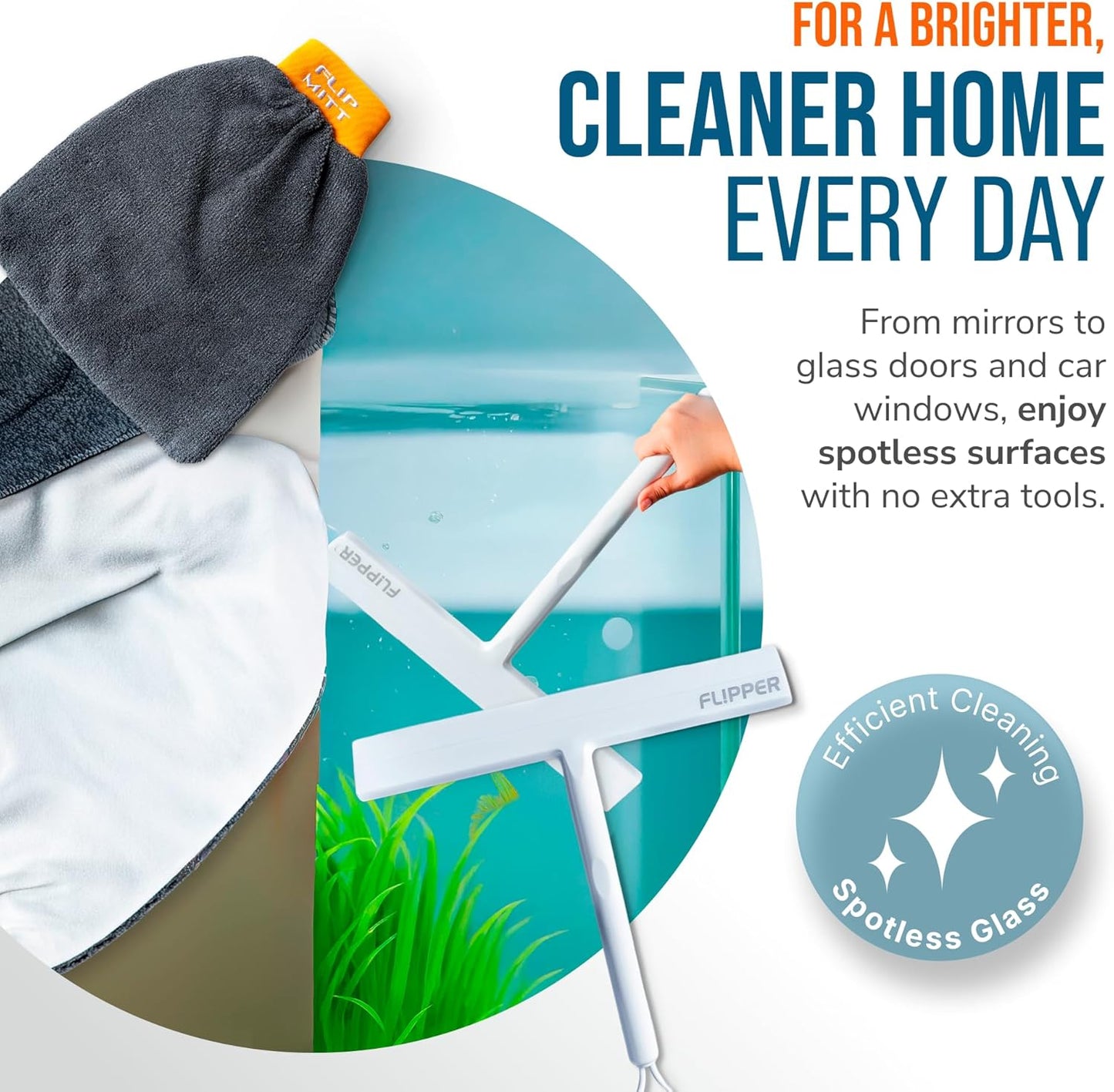 Flipper Mitt + Squeegee Set
