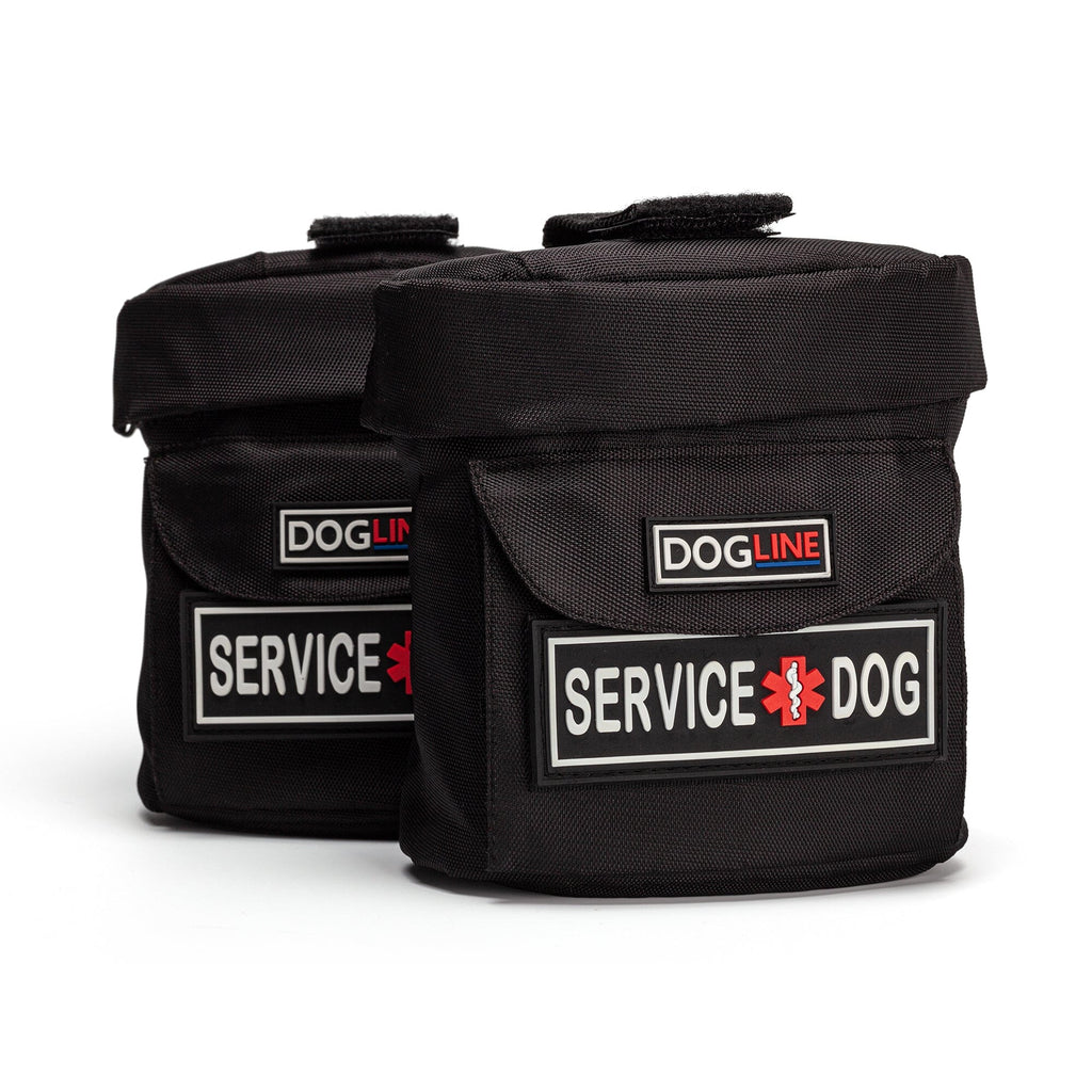 Removable Utility Side Bags for Dog Harness
