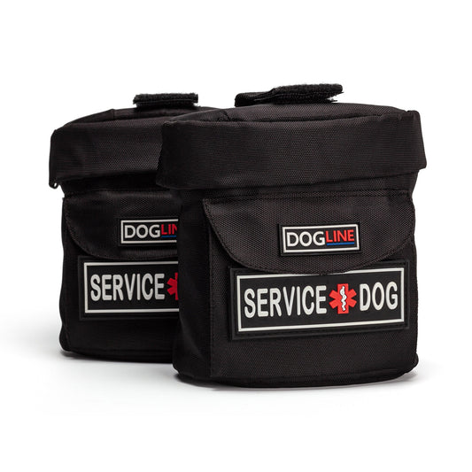 Removable Utility Side Bags for Dog Harness