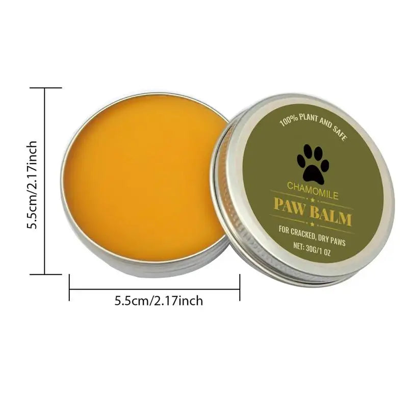 Chamomile Paw Pad Balm 30g For Dry Cracked Paws - Love My Pet