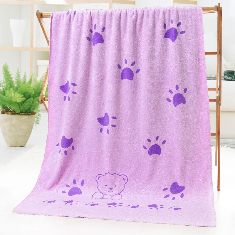 Microfiber Pet Towel Super Absorbent - Love My Pet