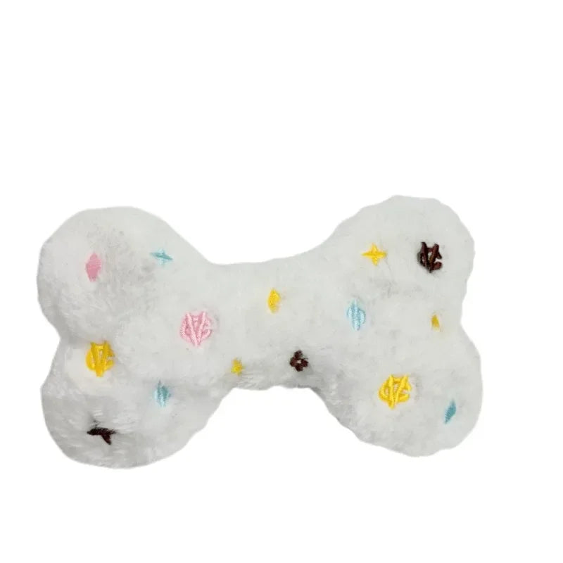 Luxury Fancy Dog Toy Bone Shaped