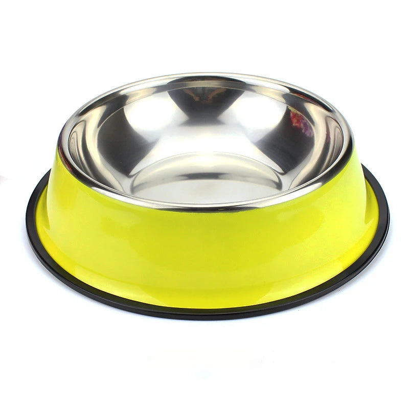 Non-Slip Stainless Steel Pet Dishes - Love My Pet