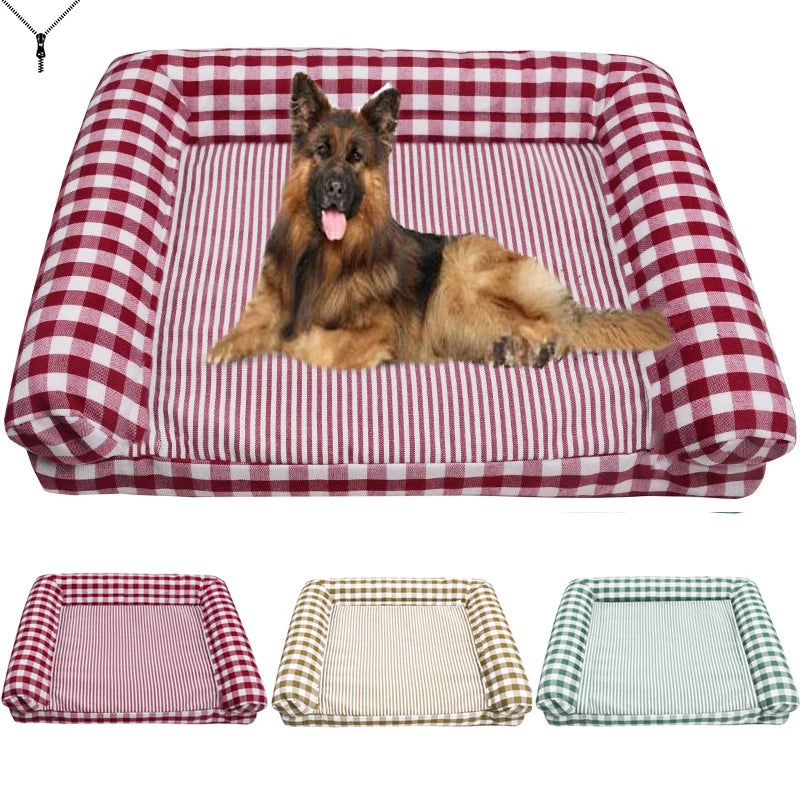 Washable Pet Sofa With Soft Sponge Mat