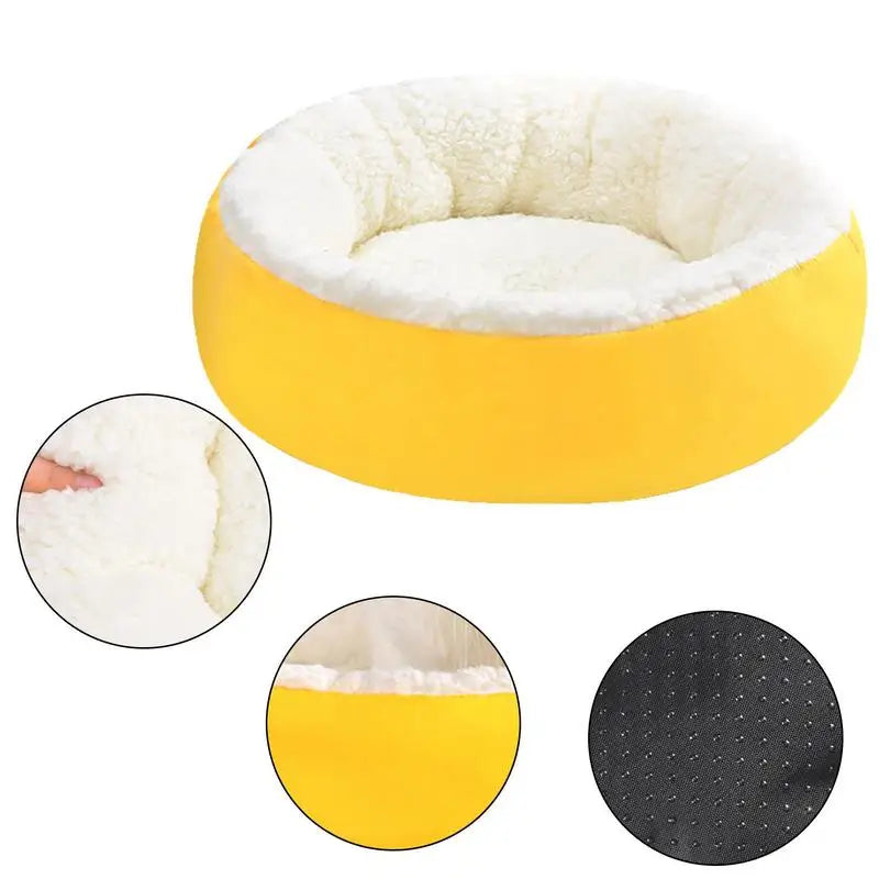 Round Soft Dog Beds