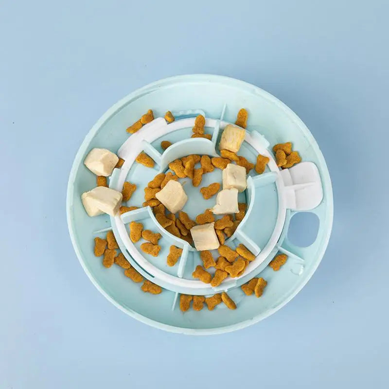 Pet Slow Feeder UFO-Shaped Food Puzzle