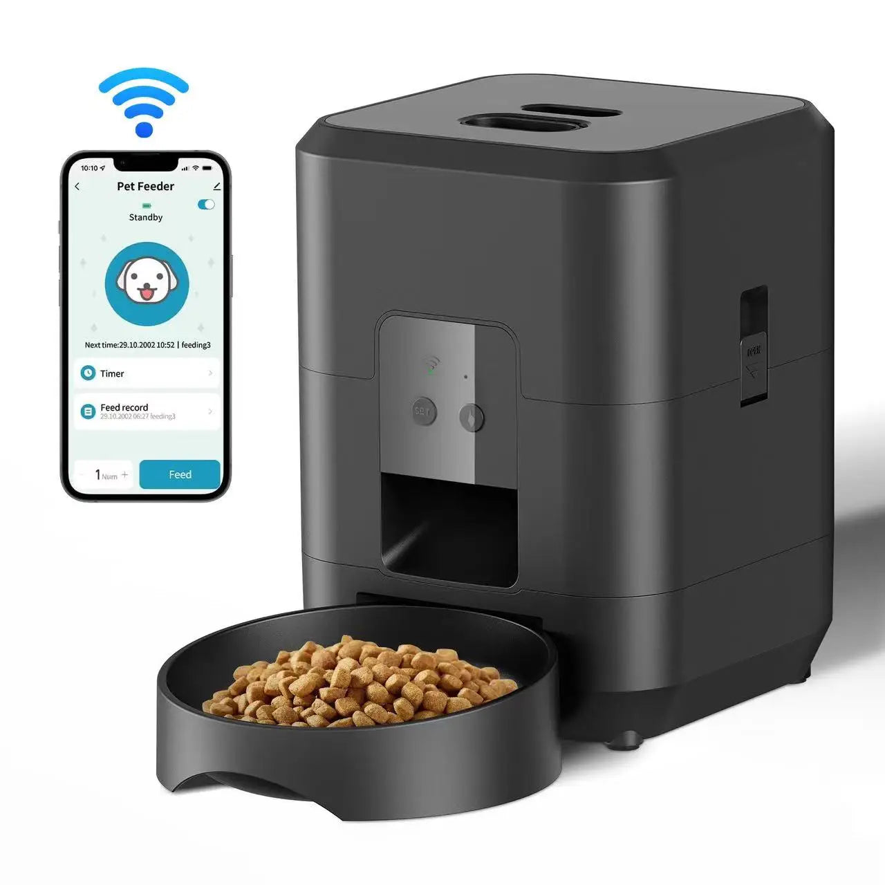 2L Smart Control Pet Feeder WIFI Pet Food Dispenser - Love My Pet