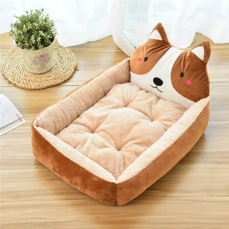 Cartoon Comfy Pet Beds - Love My Pet