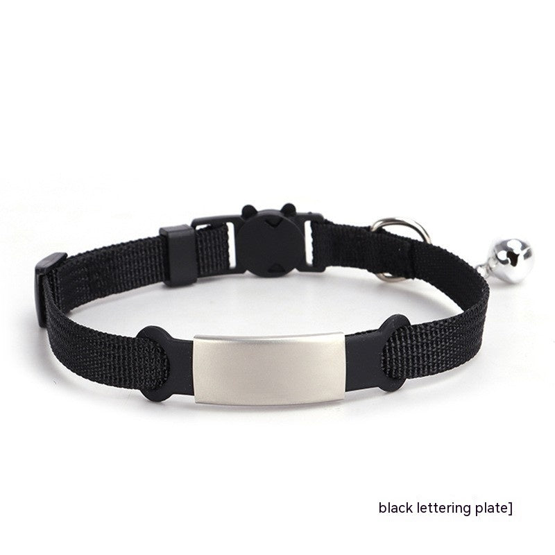 8-color Cat Collar With Detachable Buckle