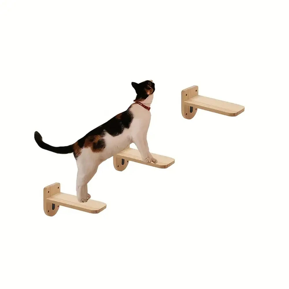 Cat Climbing Wall  Four-step Stair Scratching Post