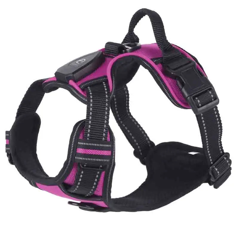 Adjustable Led Light Up Dog Harness Vest - Love My Pet