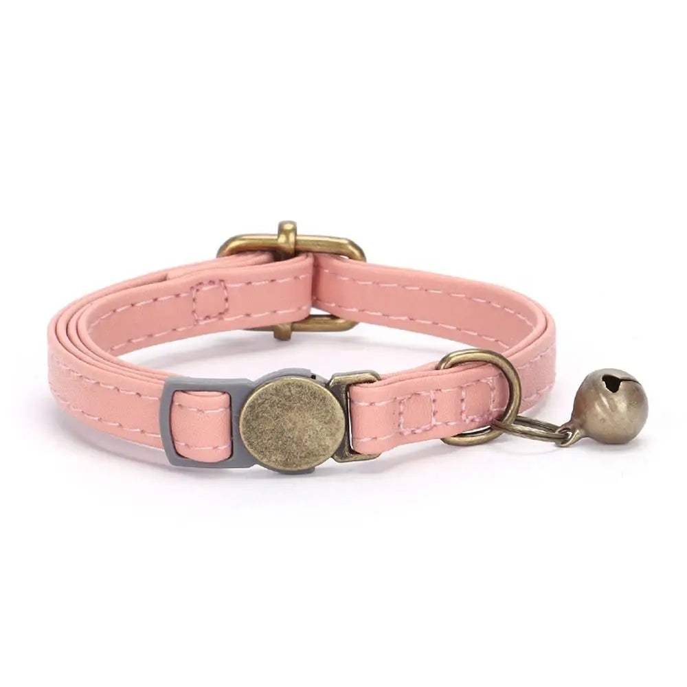 Fashion PU Leather Pet Collar