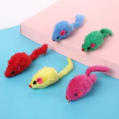 5 Pcs Cat Toys, Creative Mouse Shape Toy - Love My Pet