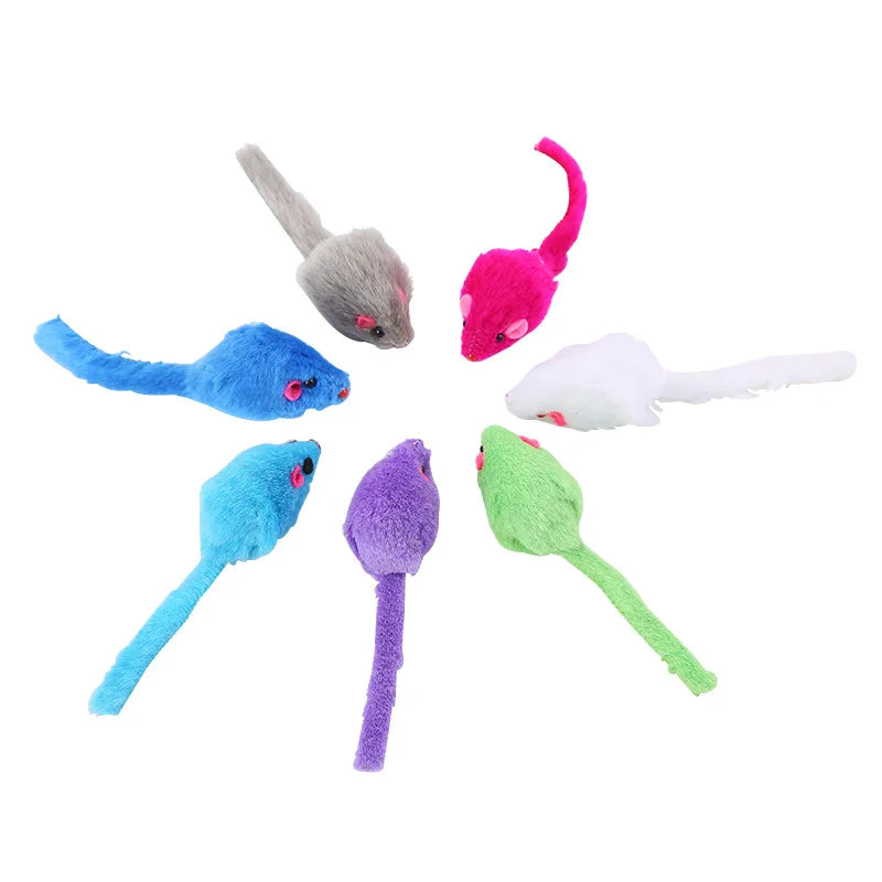 5 Pcs Cat Toys, Creative Mouse Shape Toy - Love My Pet