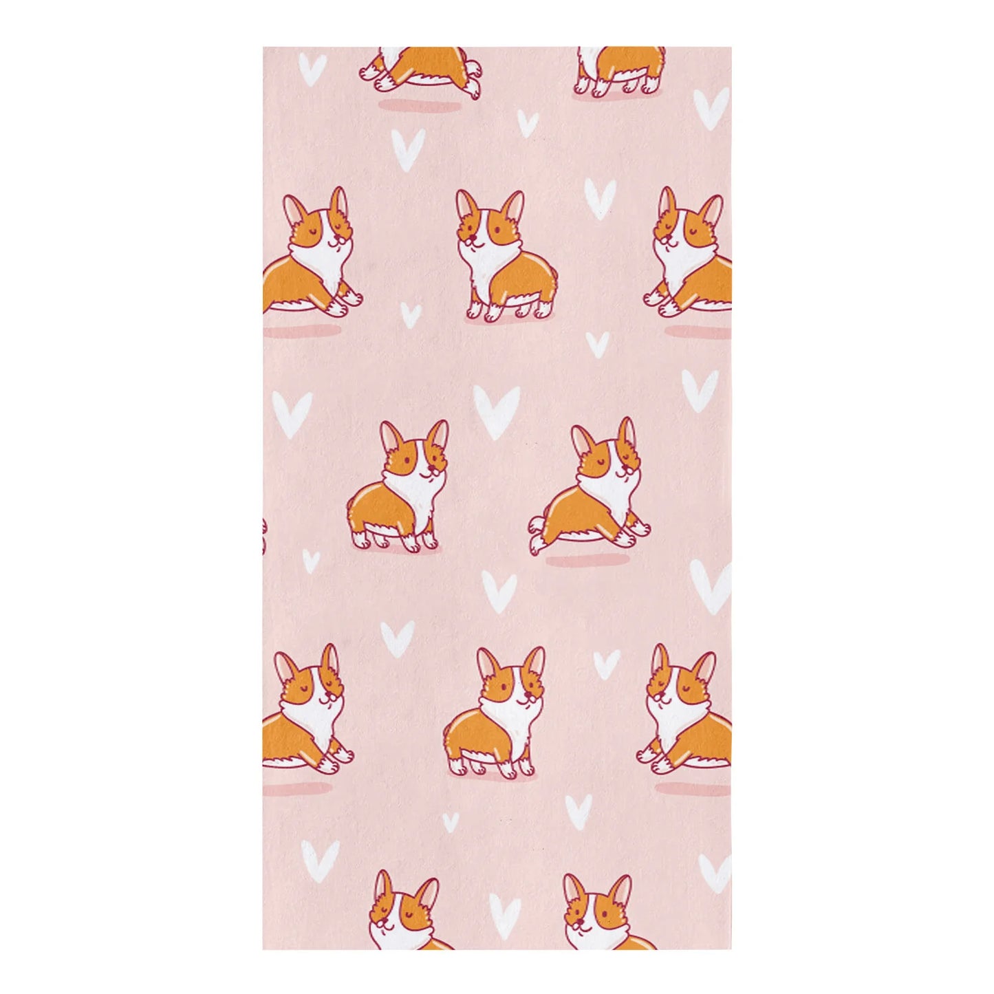 Cartoon Cute Dog Microfiber Kitchen Towels