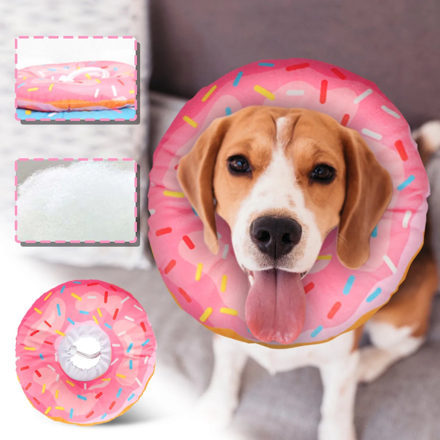 Elizabeth Pet Collar For Medical Wound Recovery