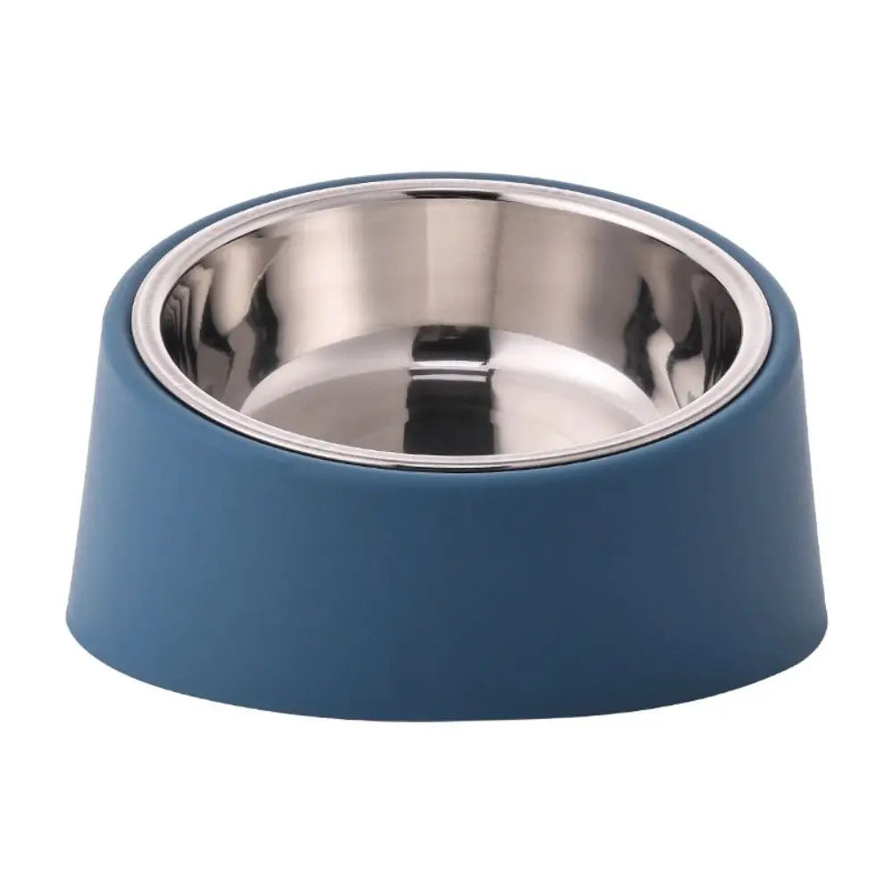 Anti Overturning Large Capacity Neck Protection Stainless Steel Pet Bowl - Love My Pet