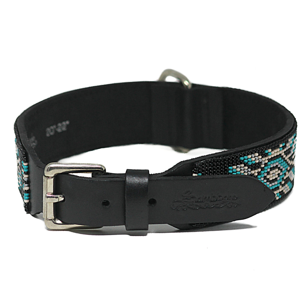 Bora Bora Sambboho dog collar (with center D-ring)