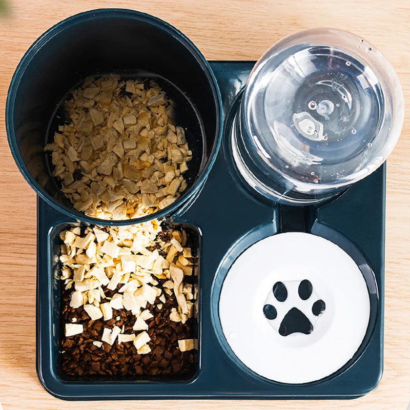 Automatic Dog Cat Feeder and Water Dispenser - Love My Pet