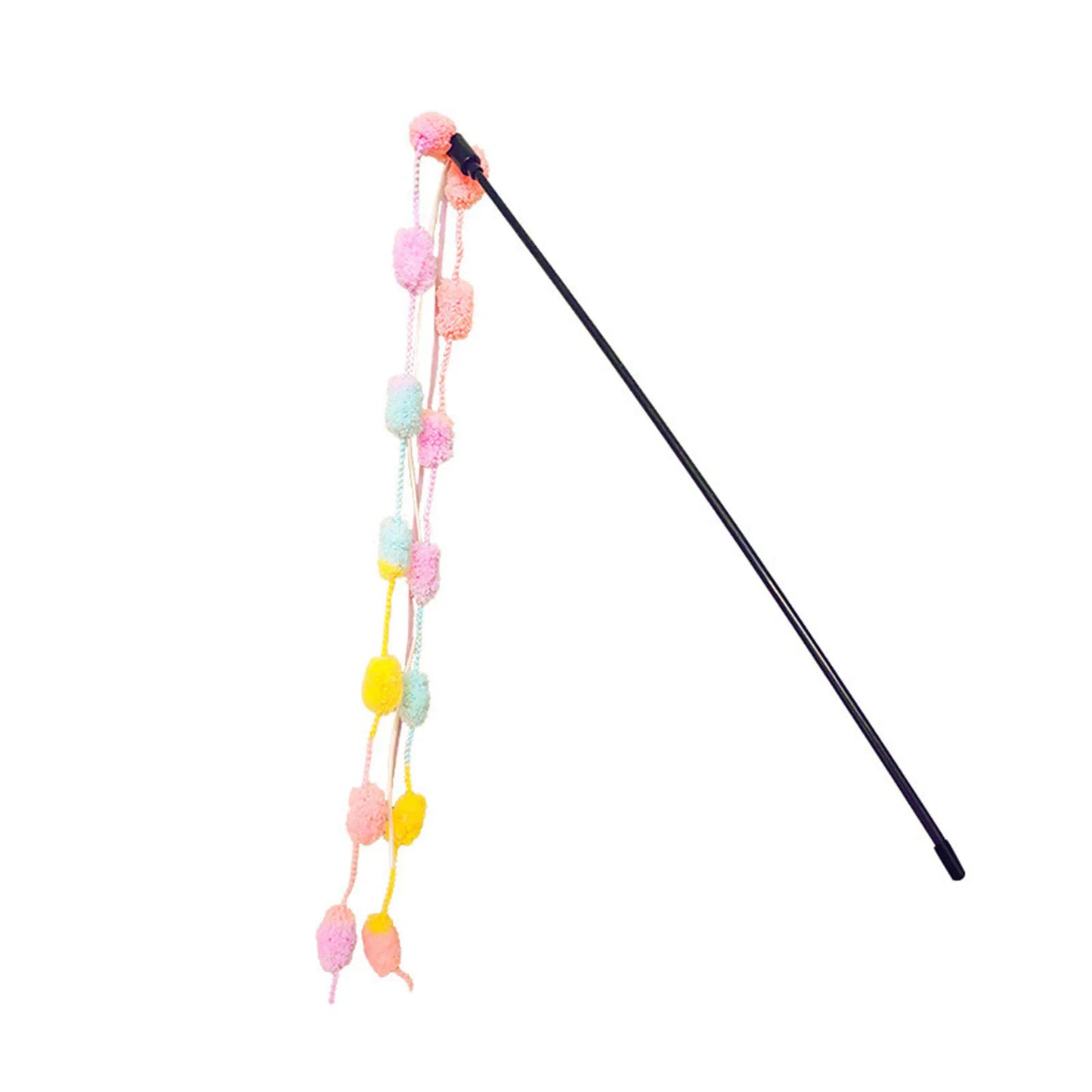 Cat Tickling play Stick