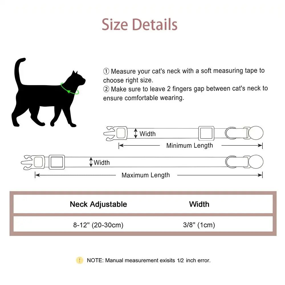 Anti-lost Pet Collars Leather