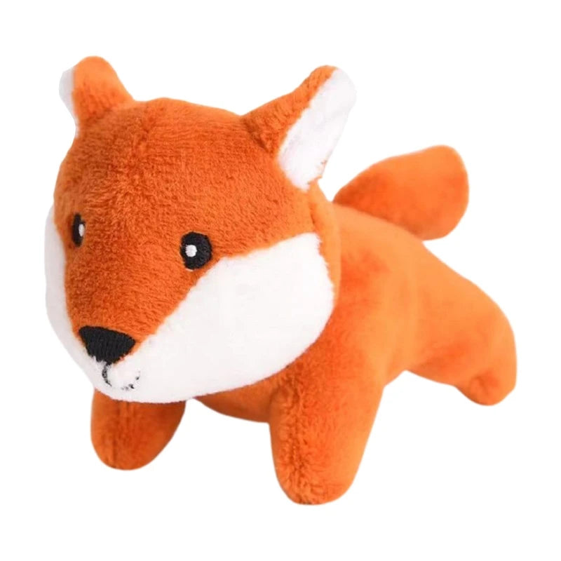 Dog Hide And Seek Colorful Squeak Stuffed Animals and Tree Toy