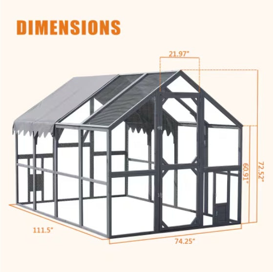 Outdoor Chicken Enclosure