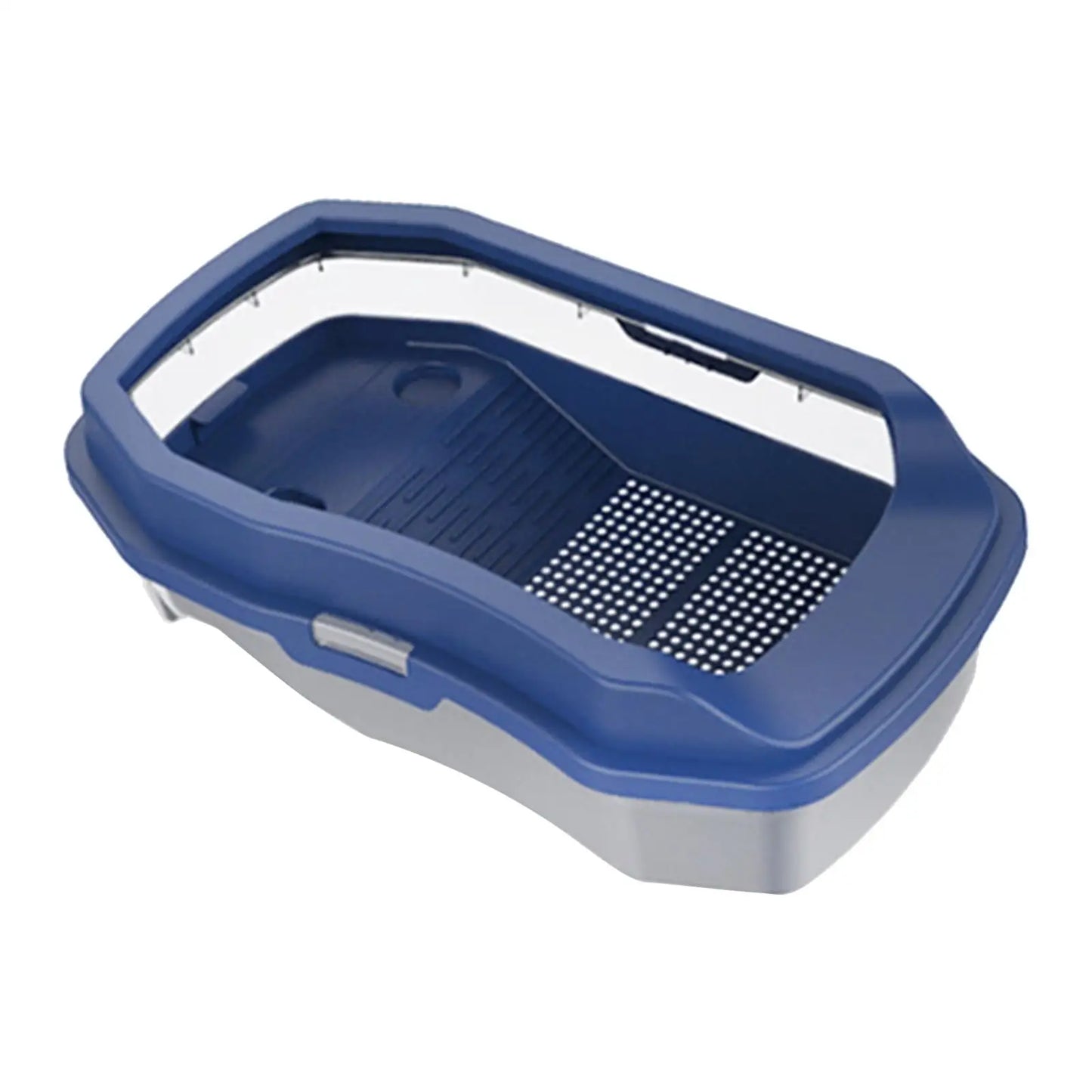 Turtle Aquarium Box with Platform Easy to Clean