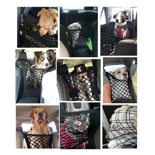 Pet Car Safety Net Black - Love My Pet