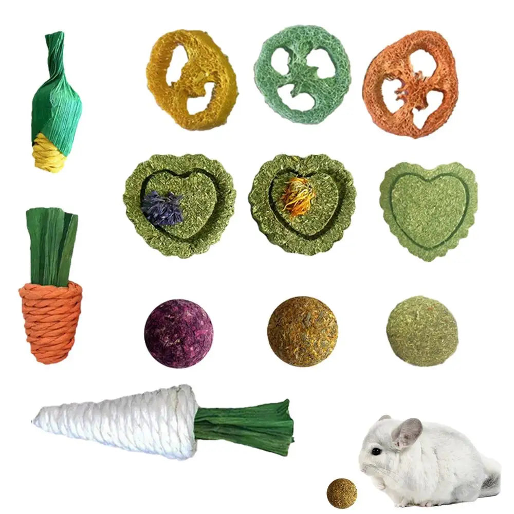Bunny and Hamster Chew Toys